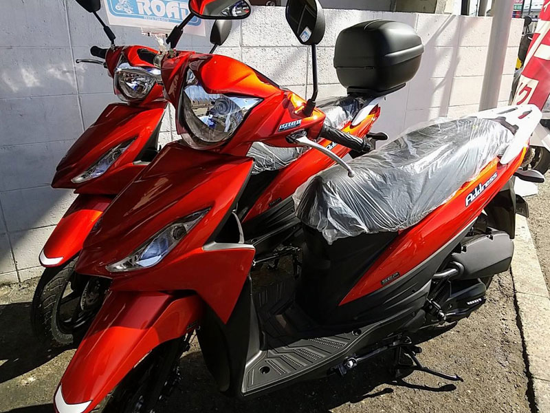 SUZUKIスズキ【アドレス110】２台納車